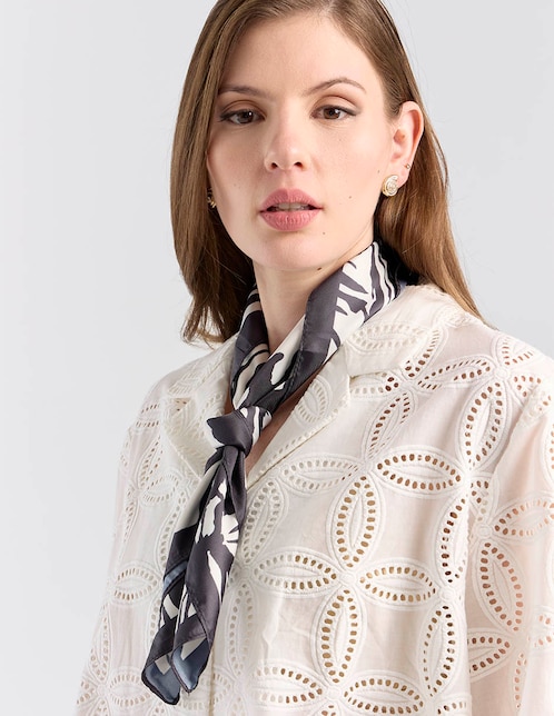 Pashmina con estampado animal print para mujer 1