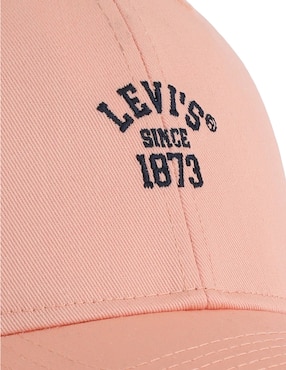 Gorra con visera curva casual Levi's para mujer