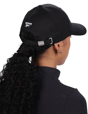 Gorra visera curva correa ajustable Reebok para mujer