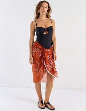 Pareo Weekend con estampado floral