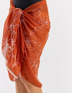 Pareo Weekend con estampado floral