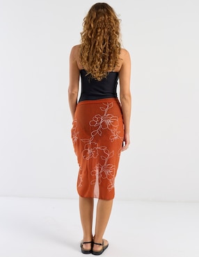 Pareo Weekend con estampado floral