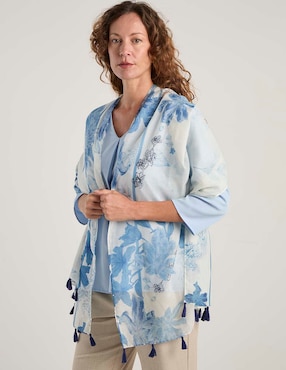 Pashmina Weekend con estampado floral para mujer