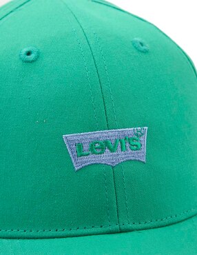Gorra visera curva velcro casual Levi´s para mujer