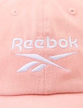 Gorra visera curva hebilla casual Reebok para mujer