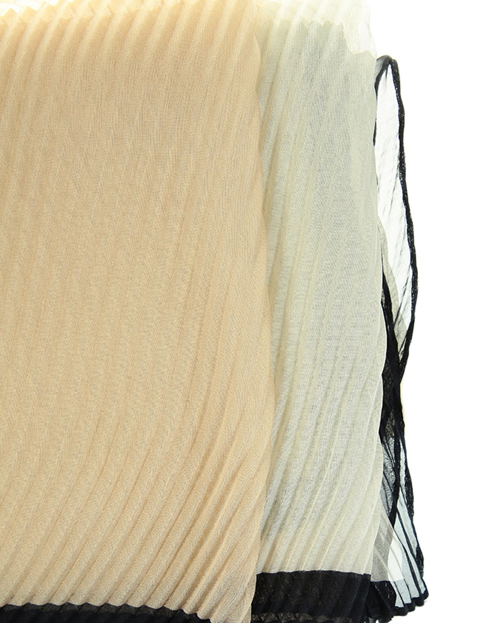 Pashmina con estampado a rayas 3
