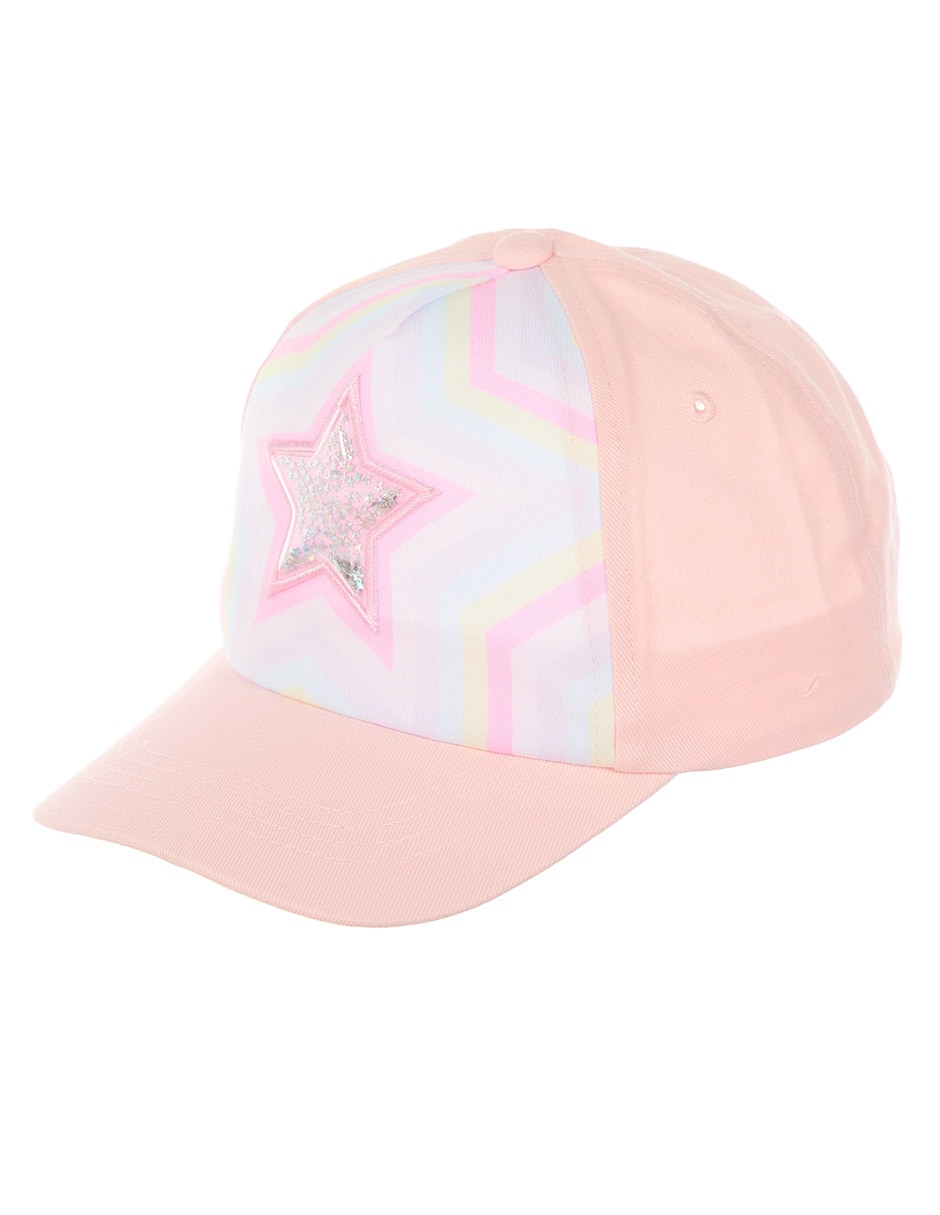 Gorra visera curva velcro casual para niña 3