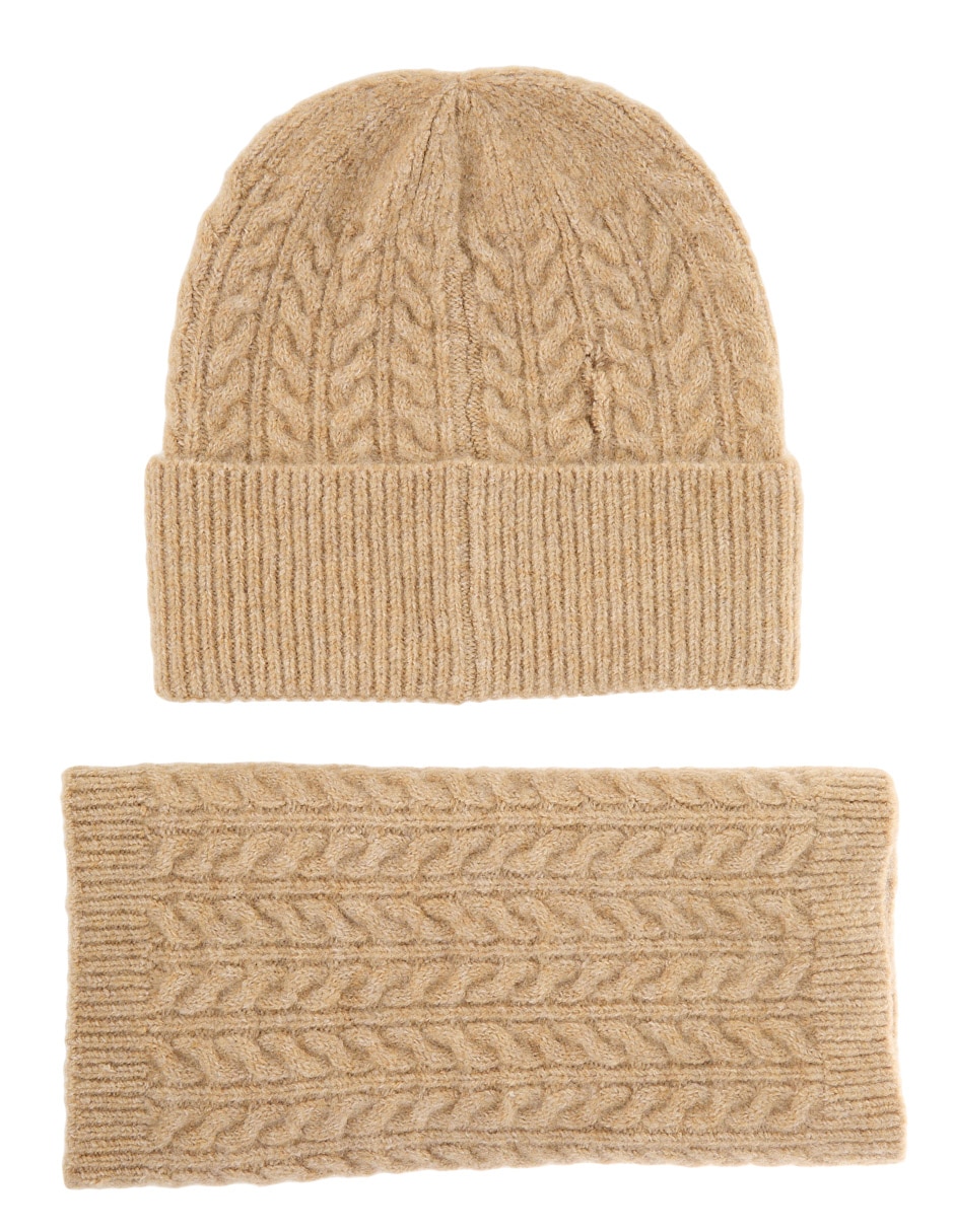 Set bufanda - gorro de mujer