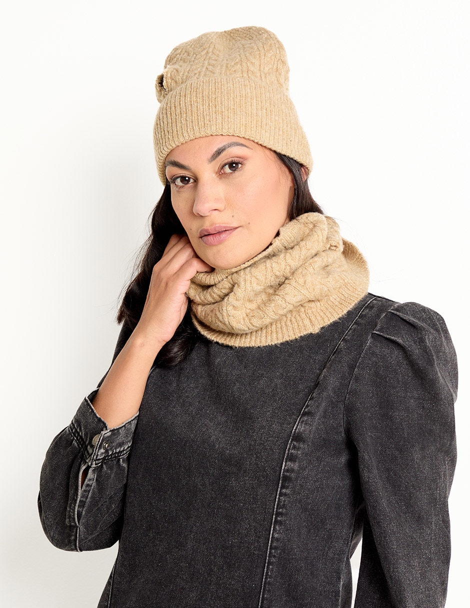 Set bufanda - gorro de mujer 6