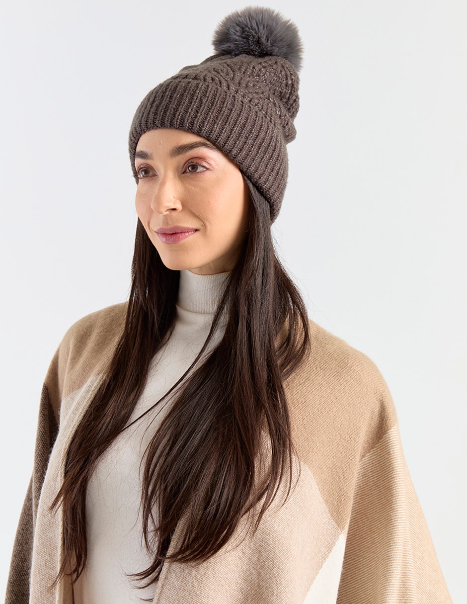 GORRO WEEKEND, UNITALLA, GRIS OBSCURO