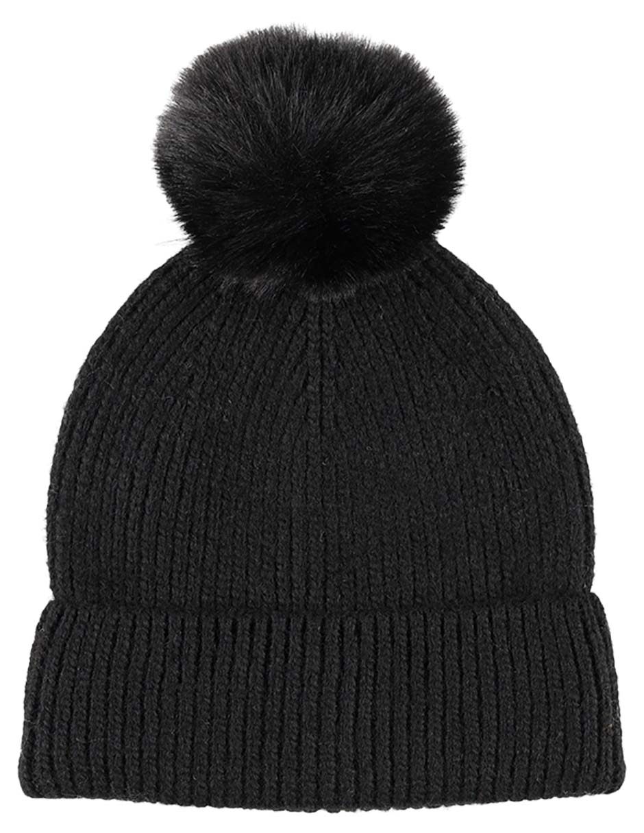 Set bufanda - gorro con flecos de mujer 5