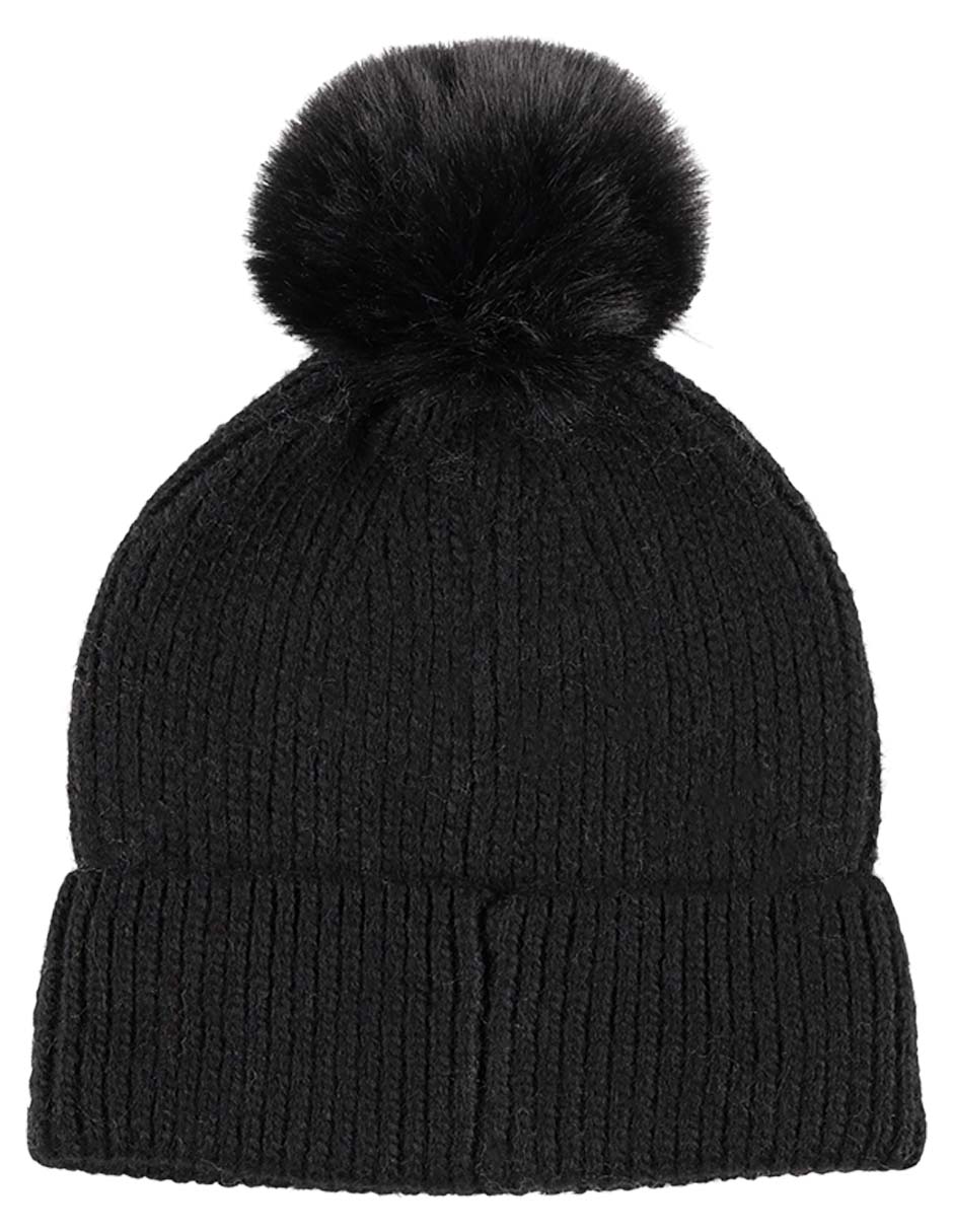 Set bufanda - gorro con flecos de mujer 6