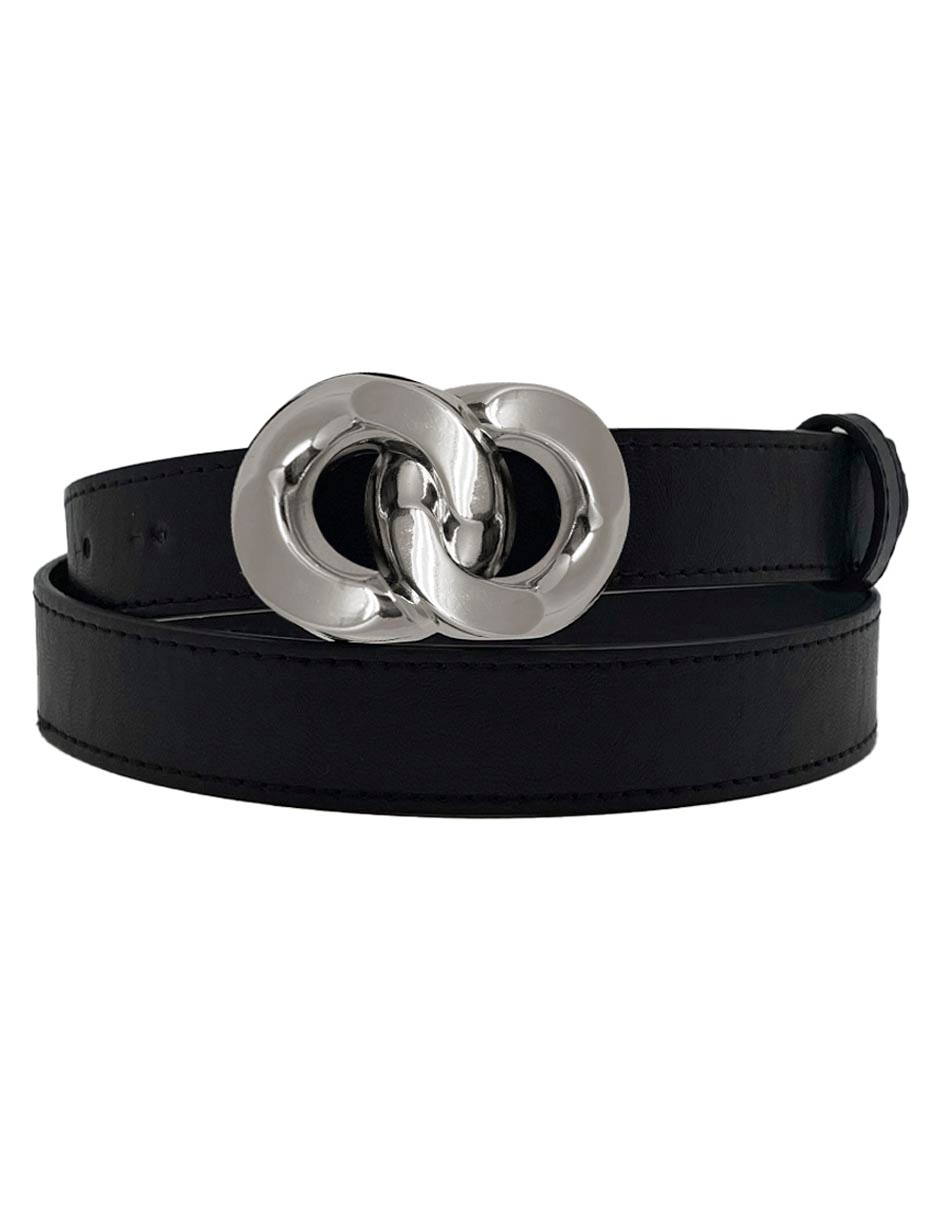 CINTURON MUJER WEEKEND M24-U, M, NEGRO