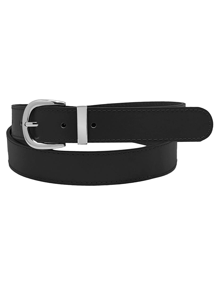 CINTURON MUJER WEEKEND M24-B, M, NEGRO