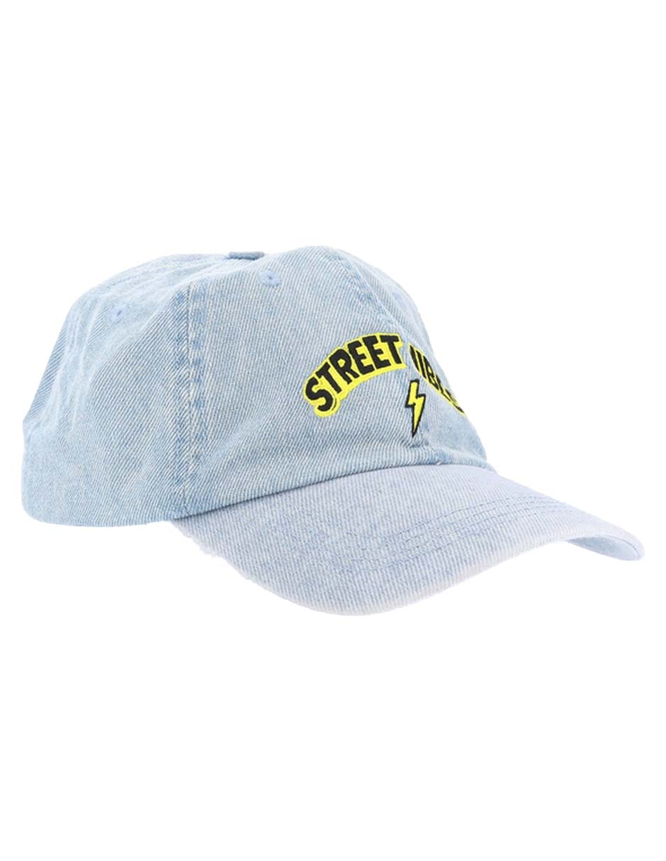Gorra visera curva correa ajustable para mujer
