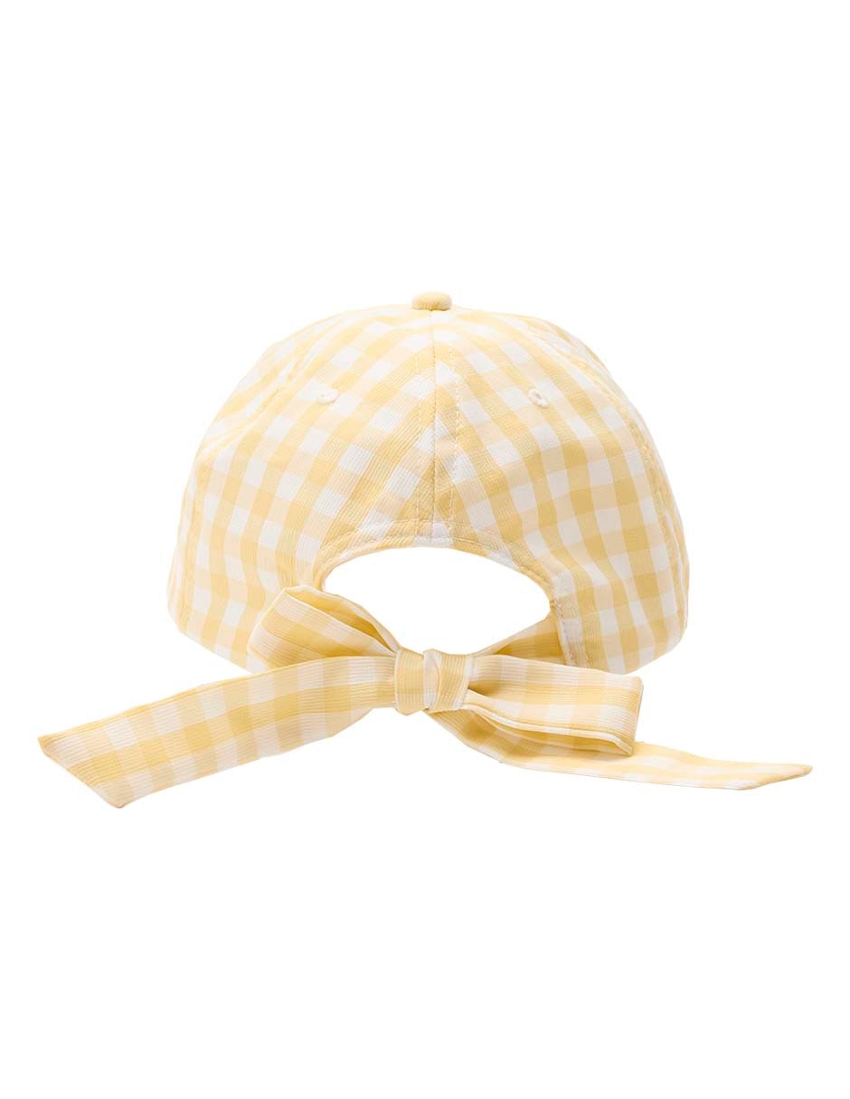 Gorra visera curva correa ajustable casual para mujer 2