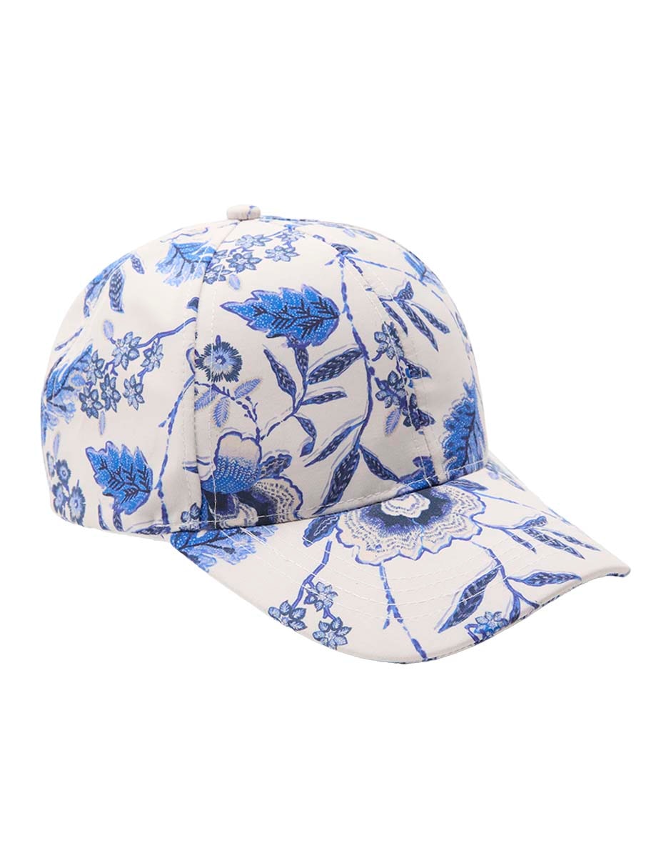Gorra visera curva velcro casual para mujer