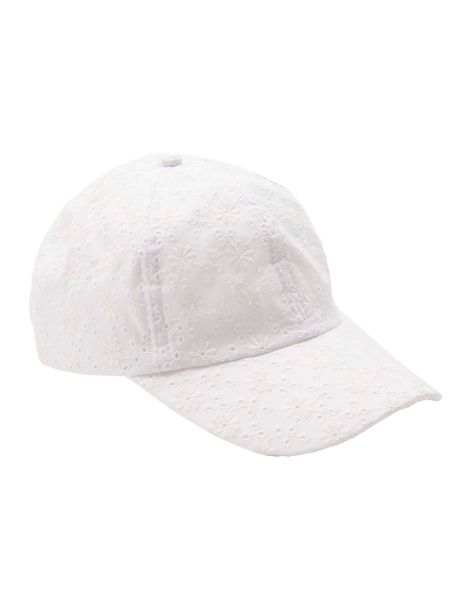 Gorra visera curva velcro casual para mujer