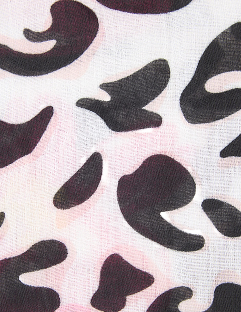 Pashmina con estampado floral para mujer 3