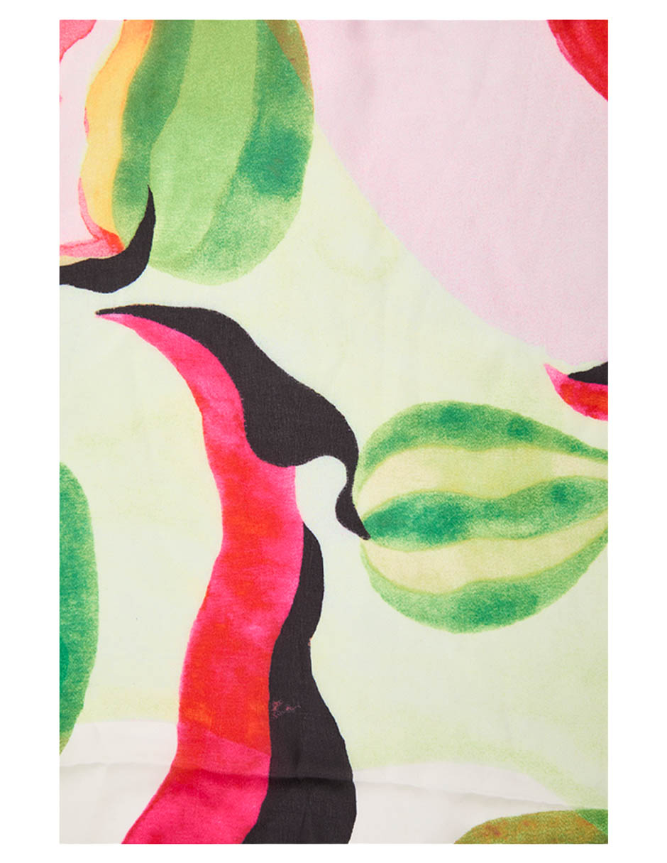 Pashmina con estampado gráfico para mujer 3