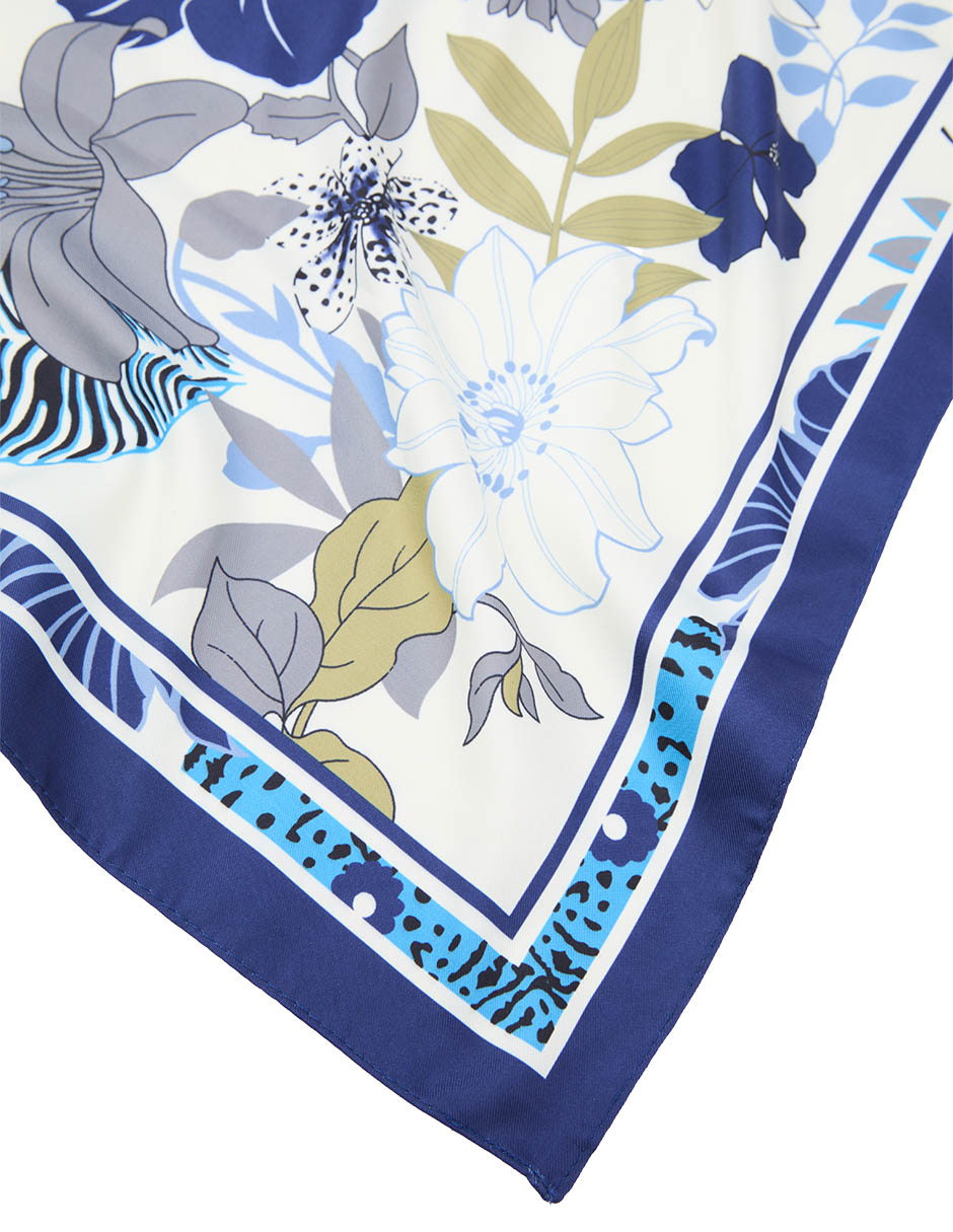 Pashmina estampado floral para mujer 3