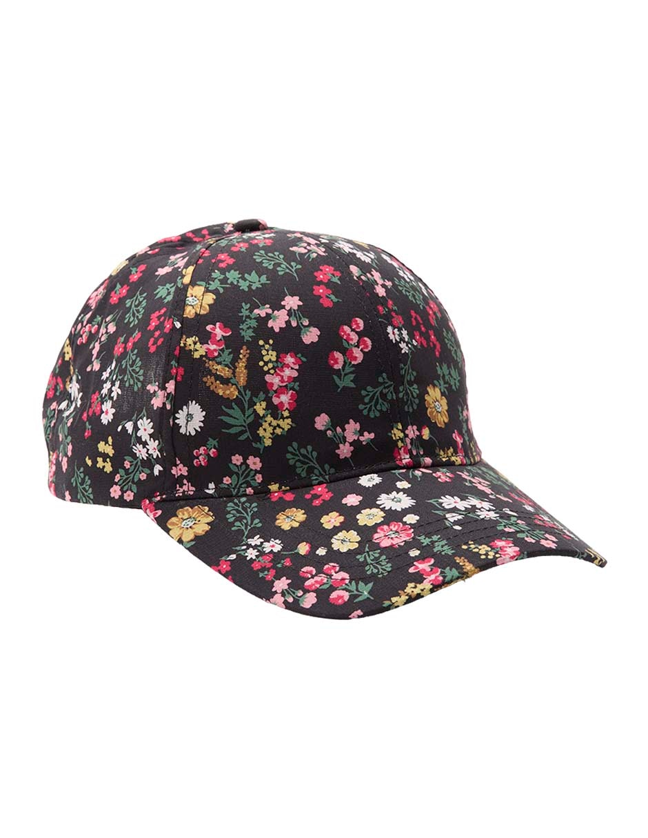 Gorra visera curva velcro casual para mujer
