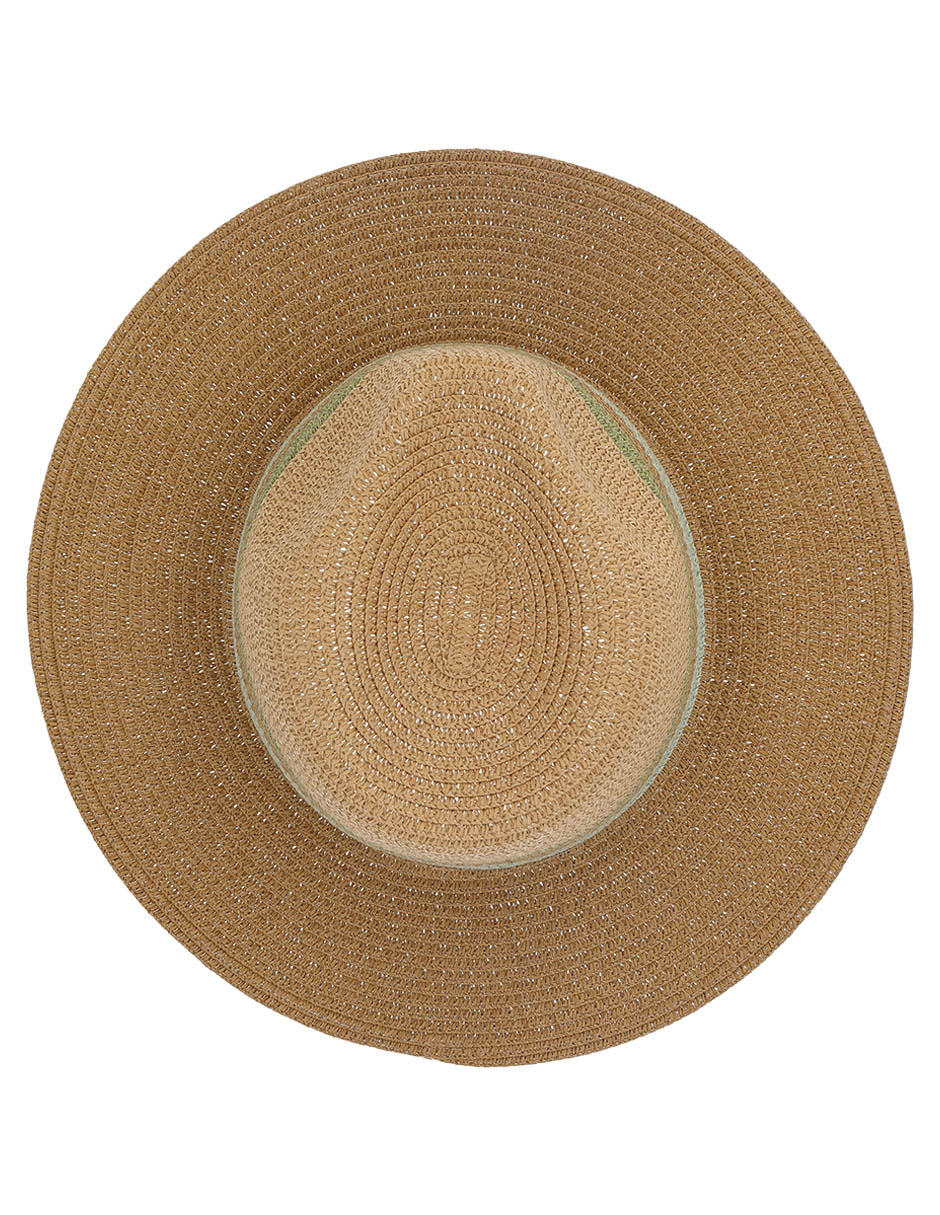 Sombrero estampado tejido
