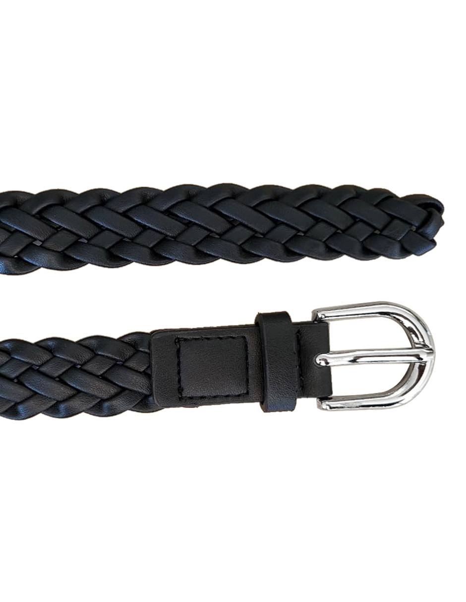 CINTURON MUJER WEEKEND M26B, EG, NEGRO